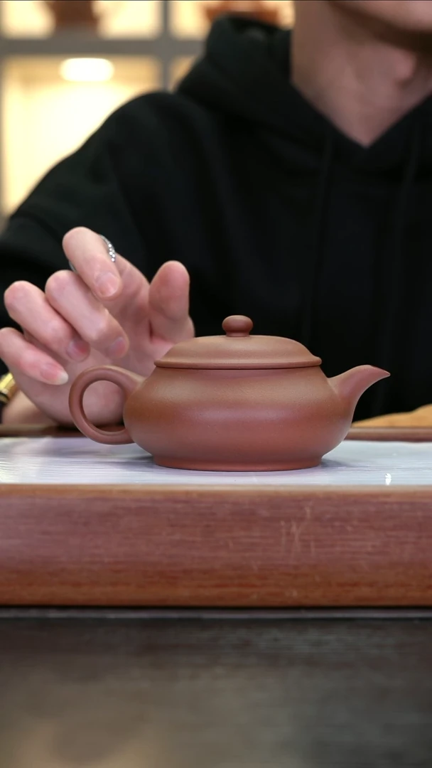 茶壶紫砂龙血砂   明炉   280cc