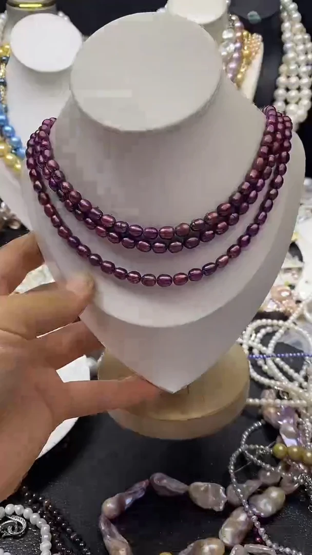 颈饰未镶嵌淡水珍珠多人