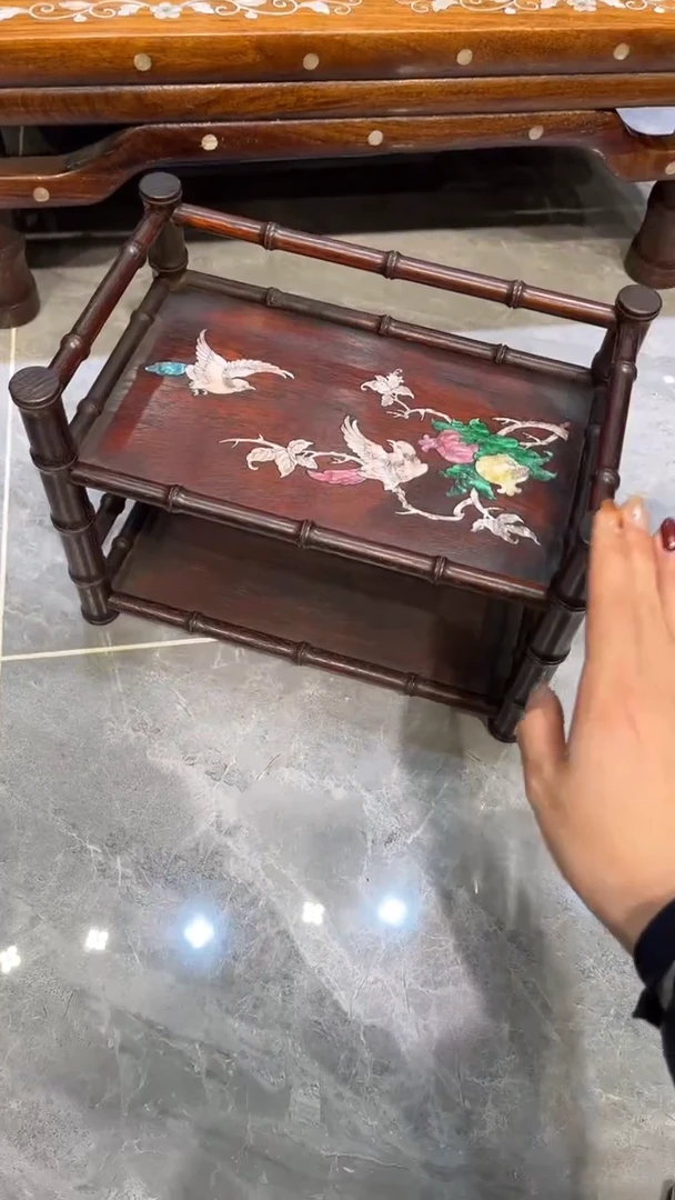 木花开富贵茶水架