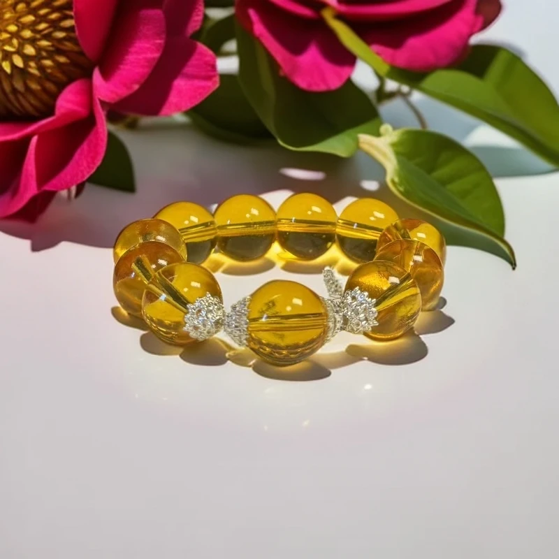 创意DIY琉璃手工手串（仿水晶）少女时尚百搭气质小众设计