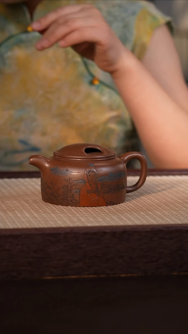 茶壶紫砂紫泥 250cc
