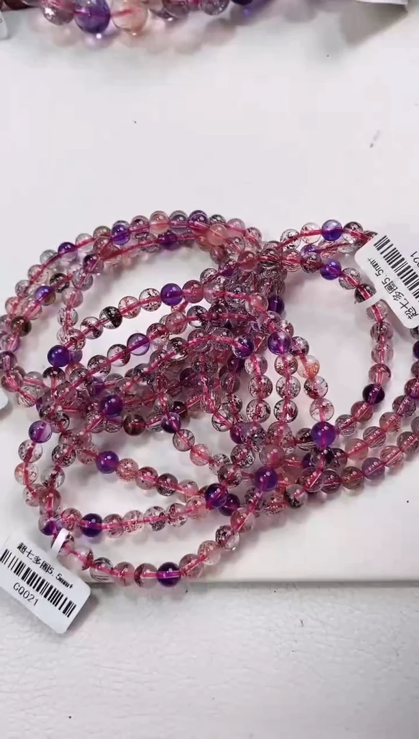 【闪购商品】水晶5.5*超七多圈未镶嵌多人多样性发其一