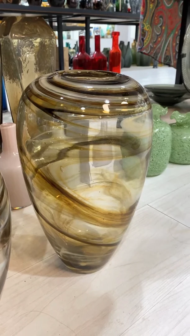 【闪购商品】琉璃慕忆家花瓶大号