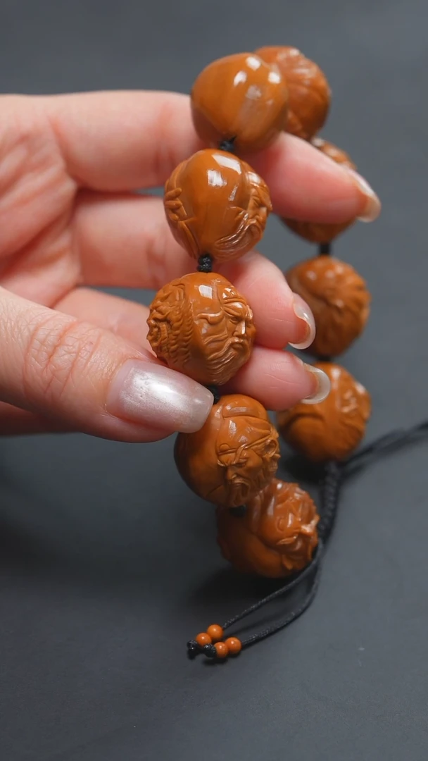 橄榄核手串关公将军令