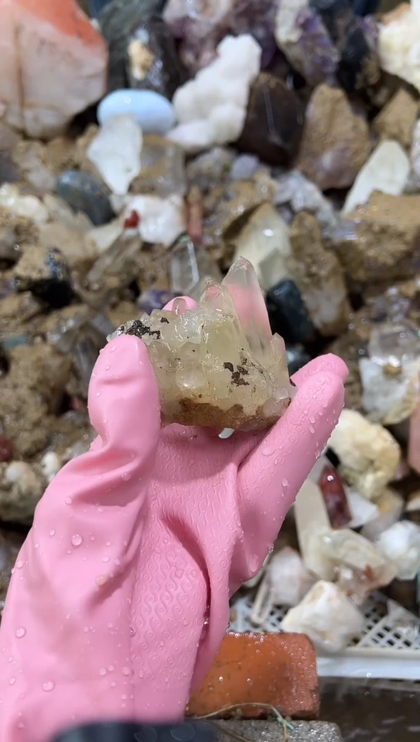 未镶嵌大型摆件（非配饰）水晶821茶水晶