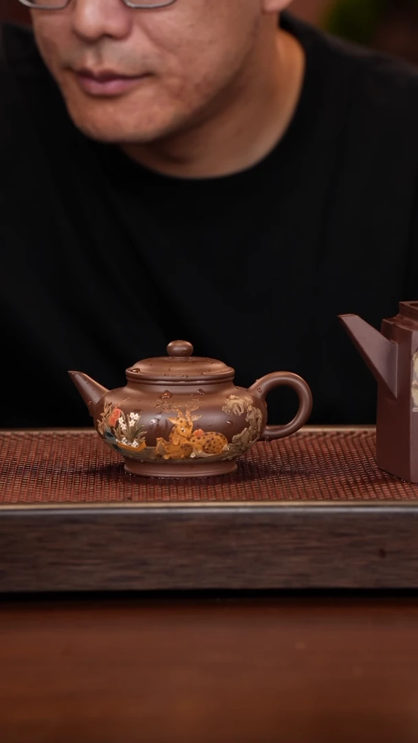 茶壶紫砂鄭**裔徐壶记精品紫砂壶
