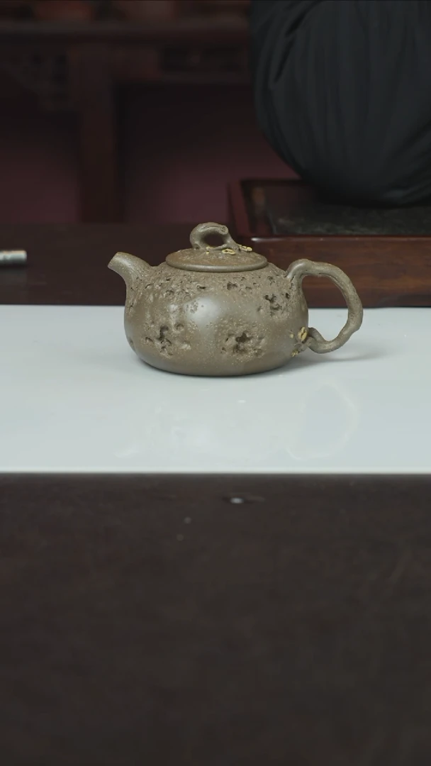 【闪购商品】紫砂茶壶全手工 供春壶  吴 青段