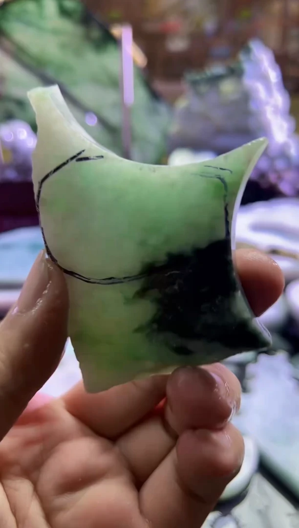 未镶嵌挂件翡翠天然缅甸翡翠A货