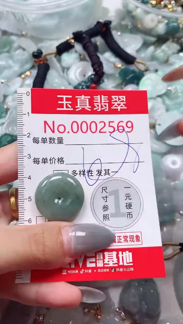 吊坠(不含链)未镶嵌翡翠2569