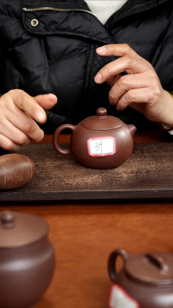 茶壶紫砂40目紫泥西施