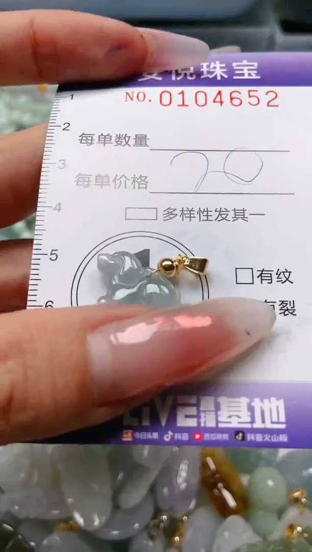 【闪购商品】翡翠颈饰未镶嵌闪购0104652