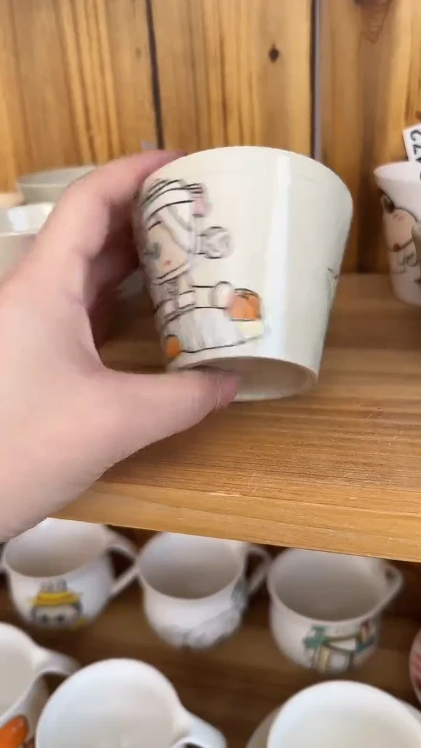 纯手工纯手工绘制陶瓷杯