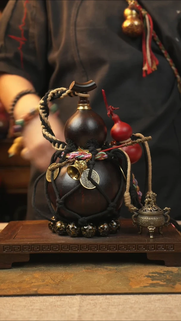 300大漆一物一拍记葫堂出品【不带手串】