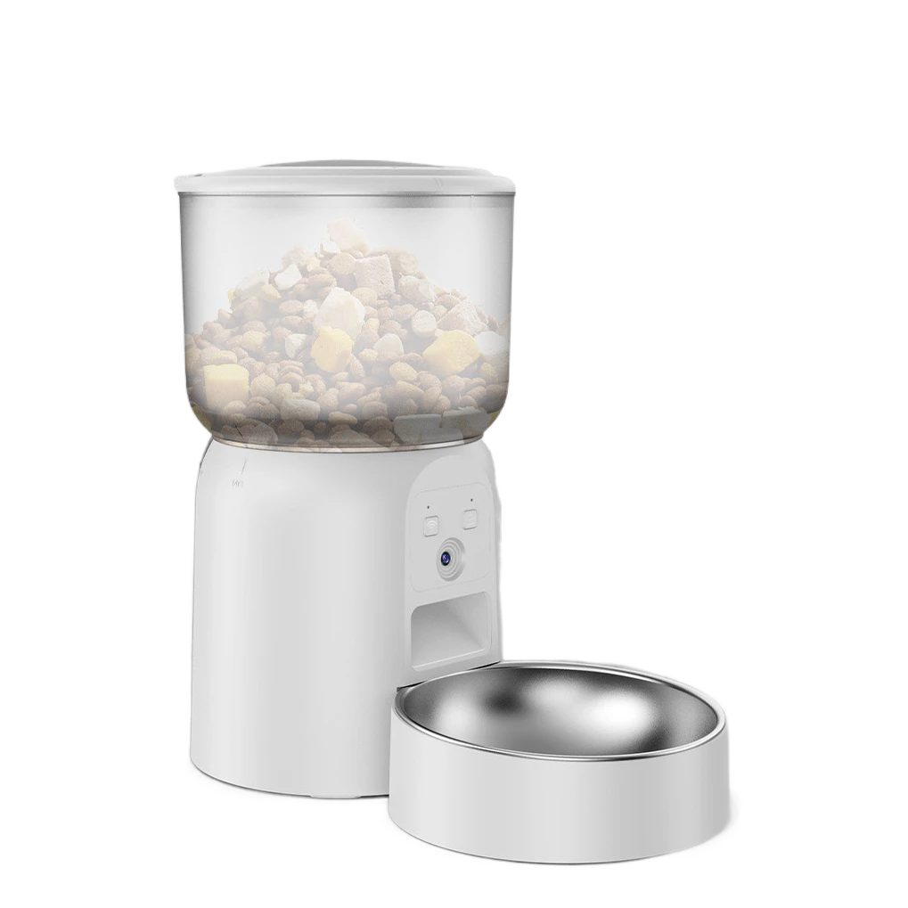 宠物视频喂食器宠物喂食器视频猫咪自动喂食器定时定量3L喂食器