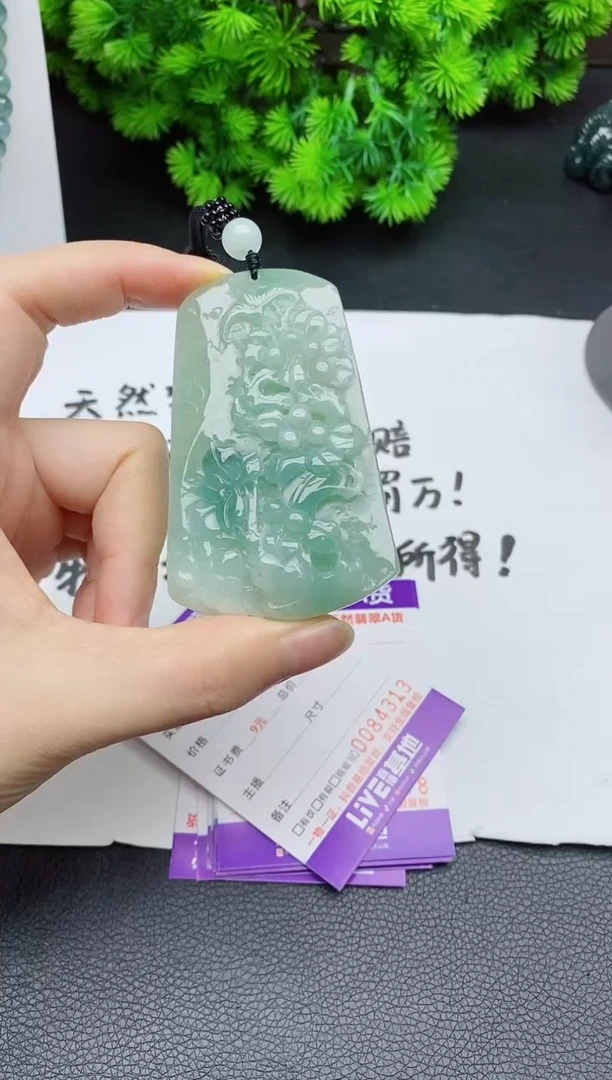 颈饰未镶嵌翡翠