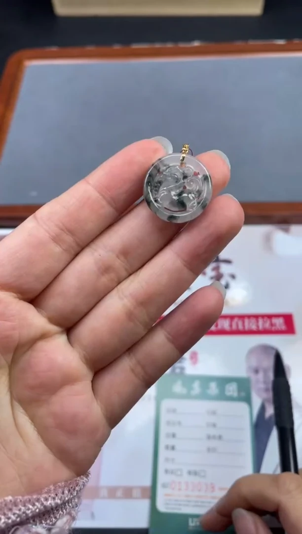 【闪购商品】定制翡翠18K金镶嵌01-17HDJT0133039