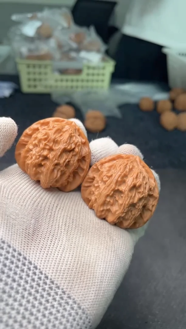 把件文玩核桃a66   白狮子   41尺