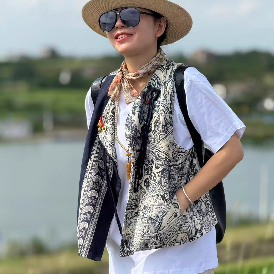 外搭青花瓷常规款马甲