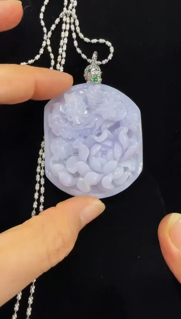 颈饰未镶嵌翡翠国风