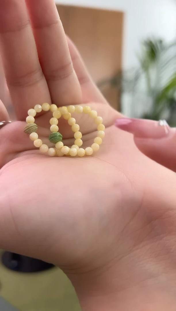 裸石琥珀未镶嵌天然琥珀蜜蜡戒指多样性发一条