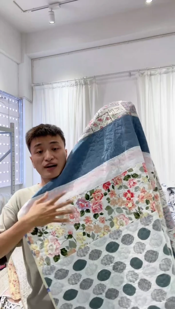 棉200*230纯棉床盖133号微瑕