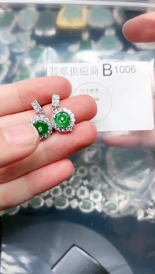 【闪购商品】翡翠颈饰未镶嵌1008赠皮绳