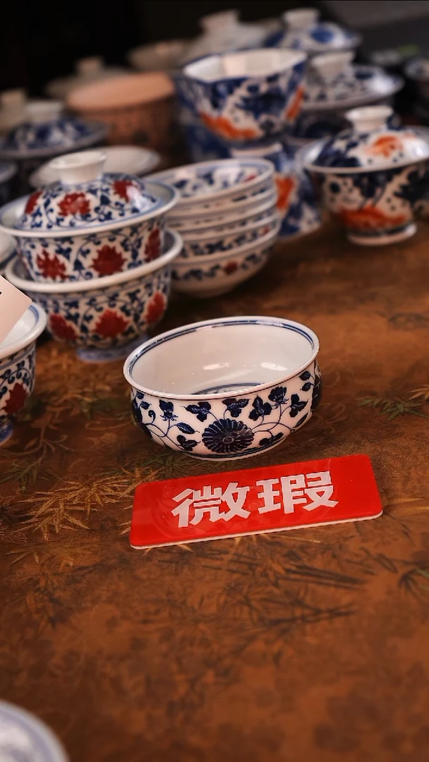 景德镇手工手绘茶器-101