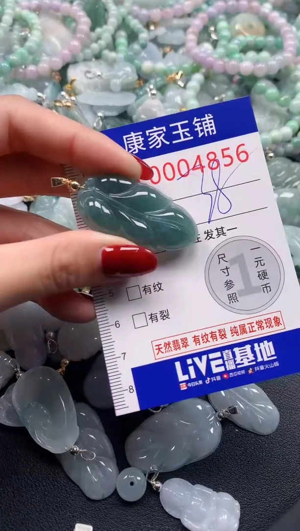 颈饰未镶嵌翡翠4856