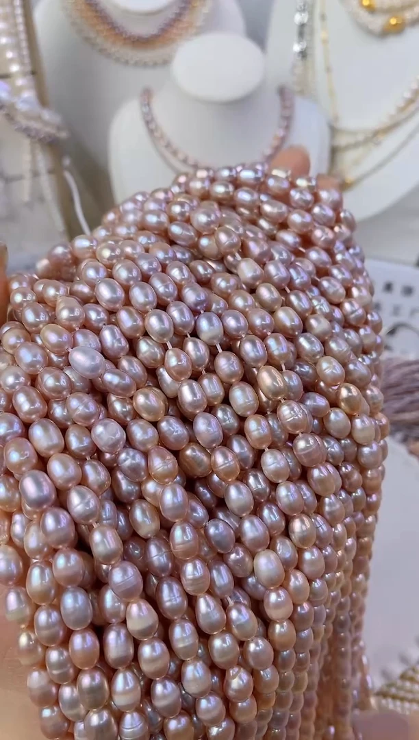 淡水珍珠未镶嵌颈饰R11