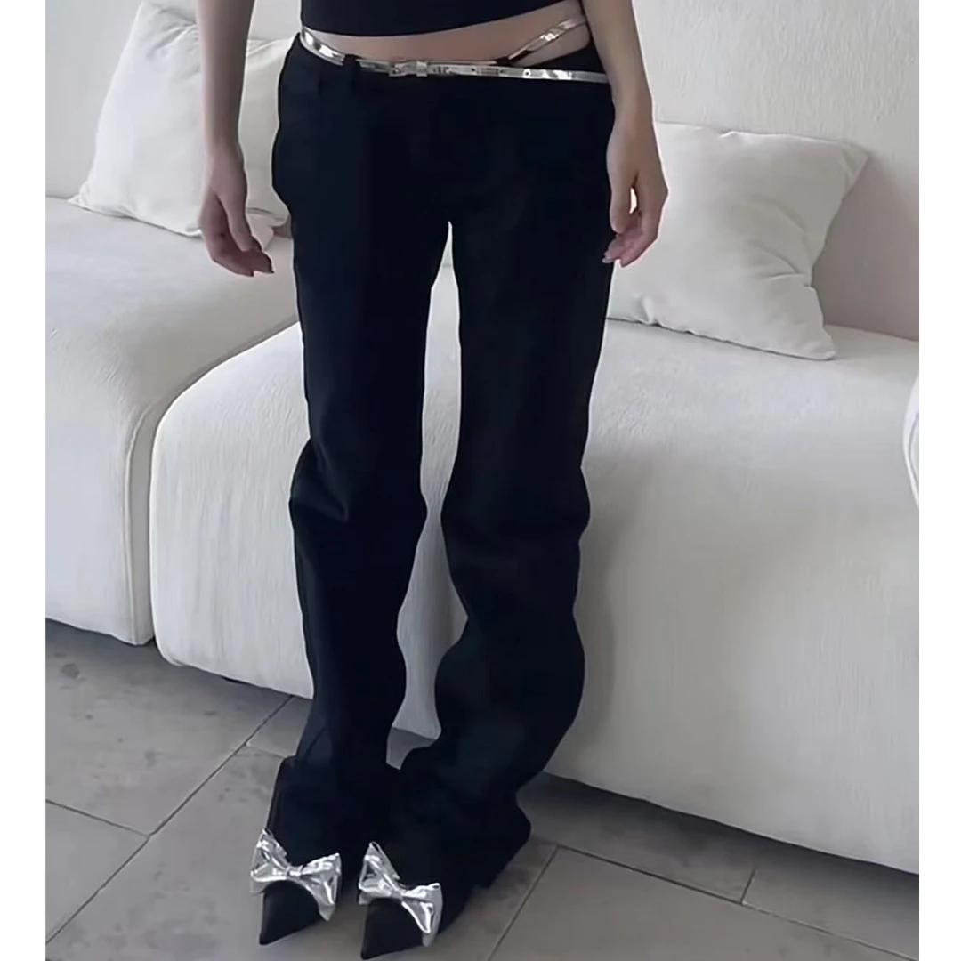 【LOCAT】statementcode   低腰牛仔裤   SCJ25SSJS001-C01U