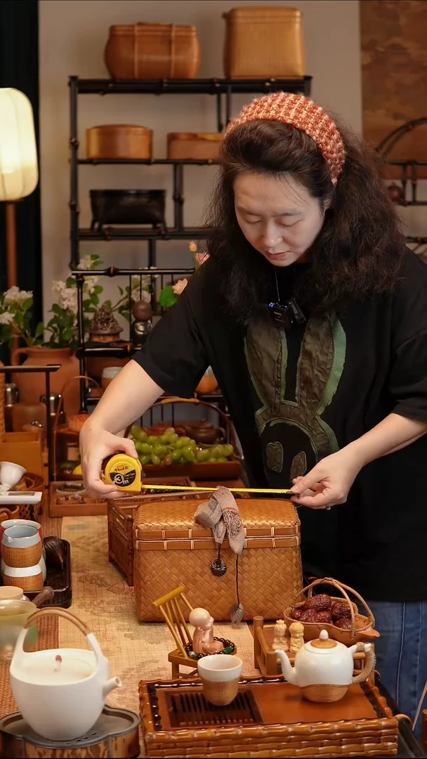 合欢茶包大非遗竹编