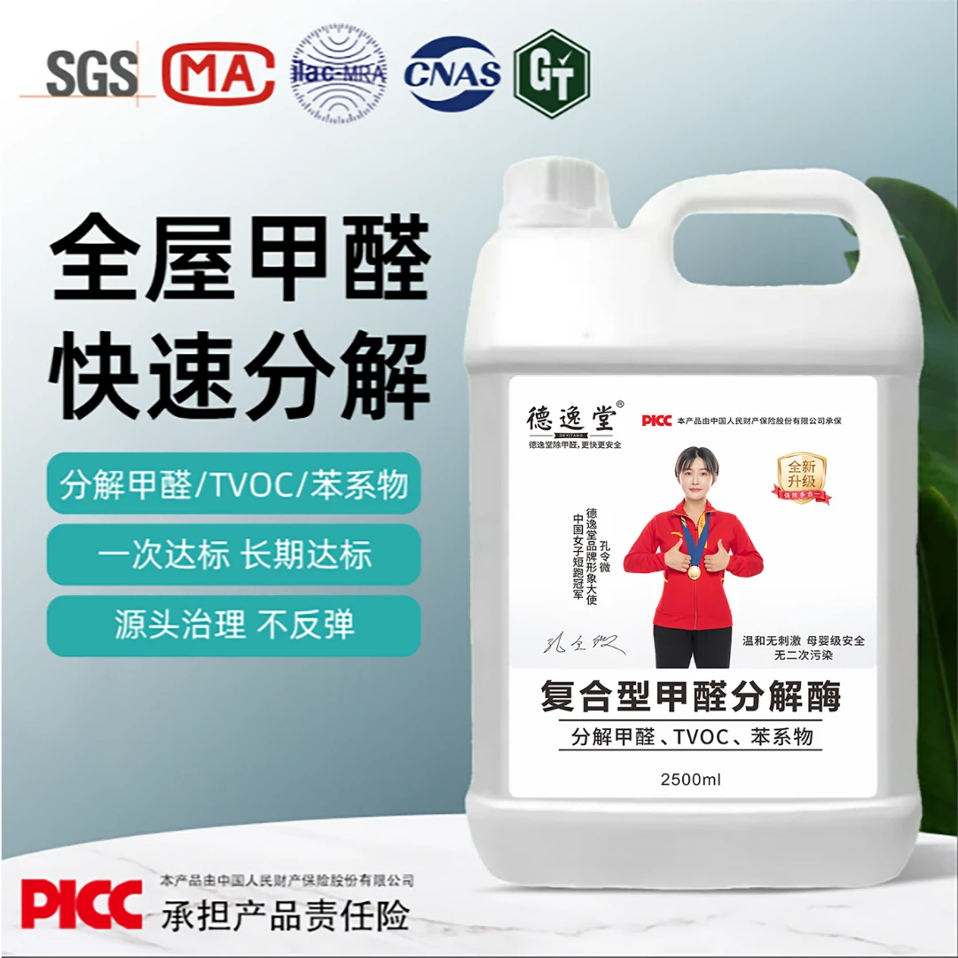 复合型甲醛分解酶渗透分解甲醛Tvoc苯家用浓缩桶装快速除醛