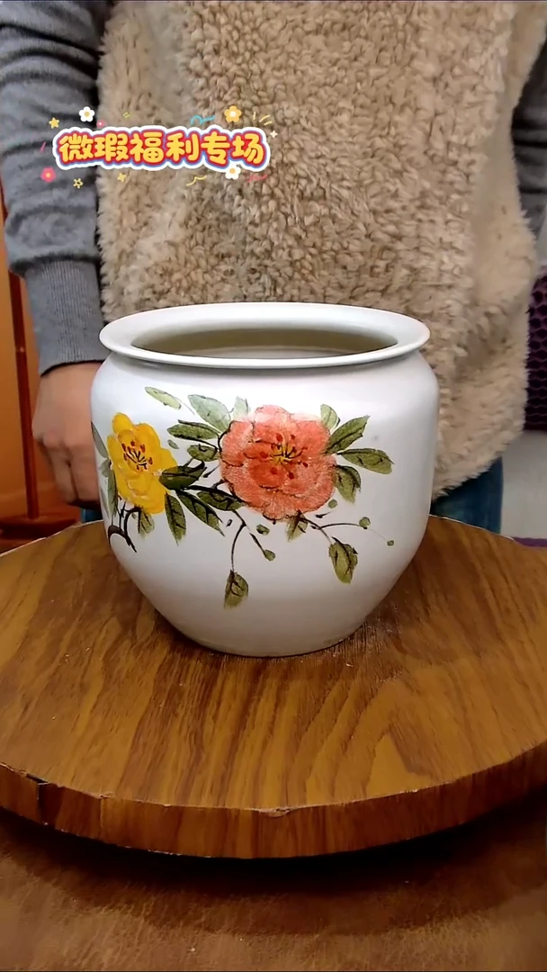 杯子陶手工手绘釉下彩陶瓷