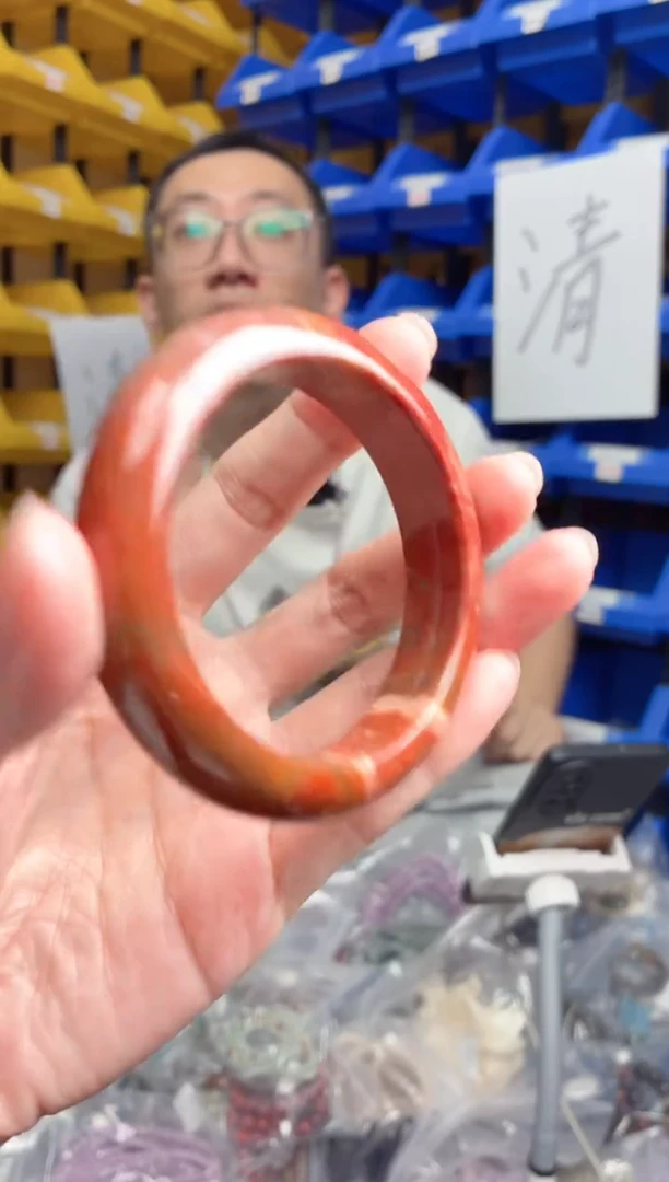 手镯玛瑙/玉髓未镶嵌1000圈口55