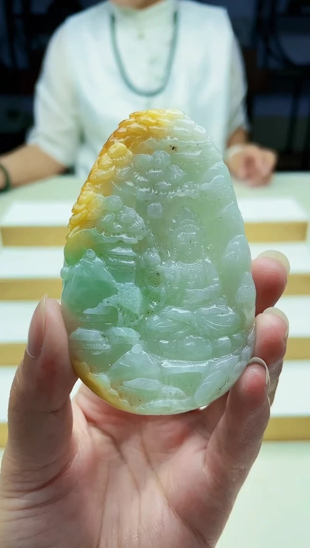 未镶嵌定制翡翠毛货09150140