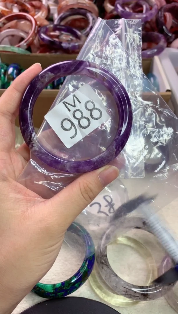 水晶手镯未镶嵌M988-60