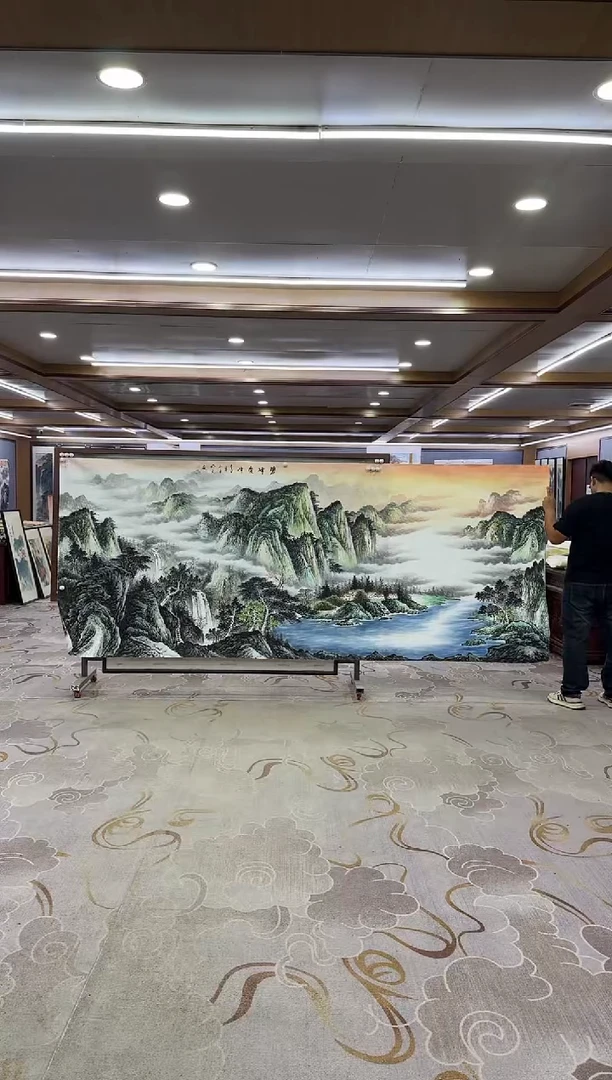 绘画绘画xc邵明义-大丈二-国画