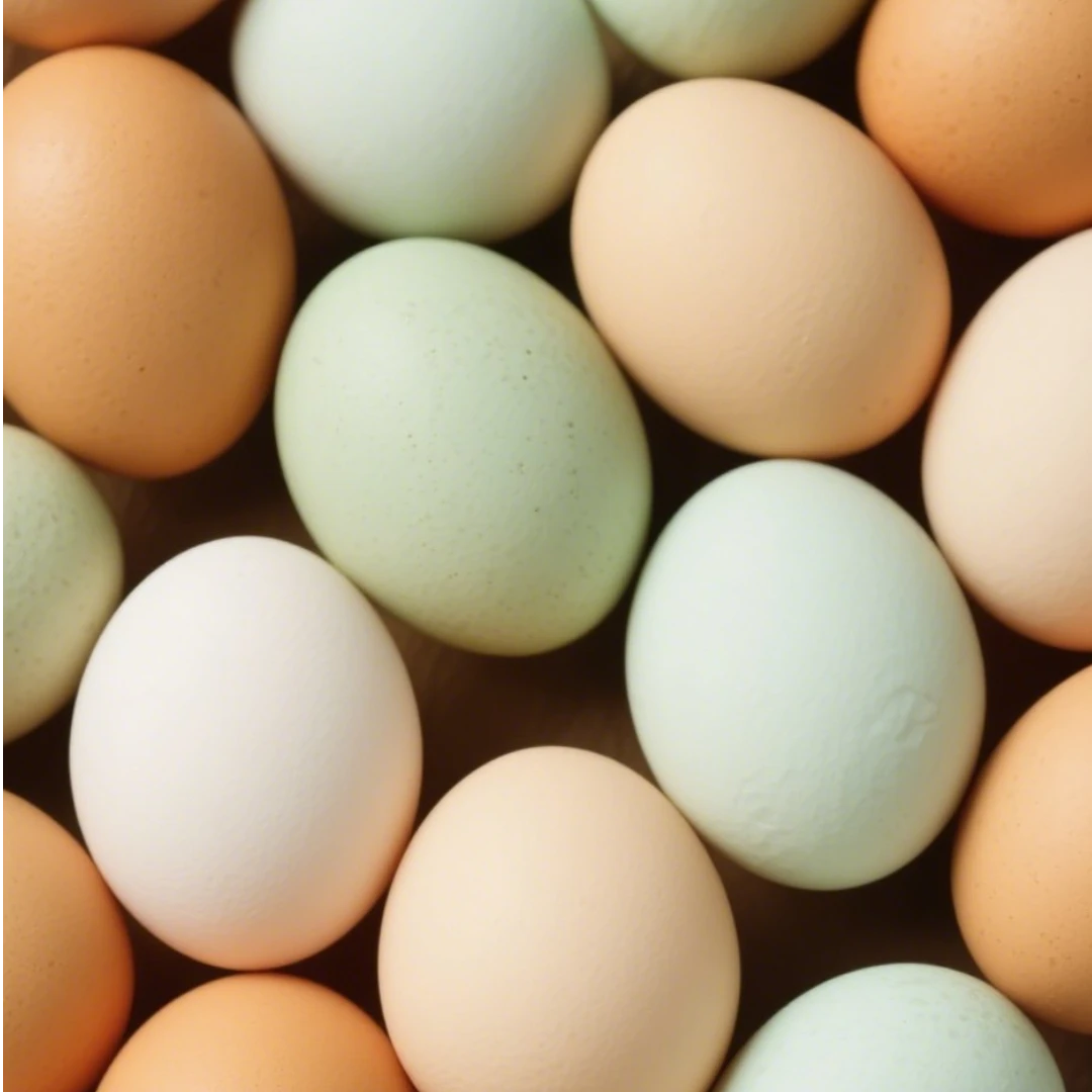 绿/黄壳混合【五谷杂粮蛋】30枚装 新鲜谷物喂养 无激素 高营养