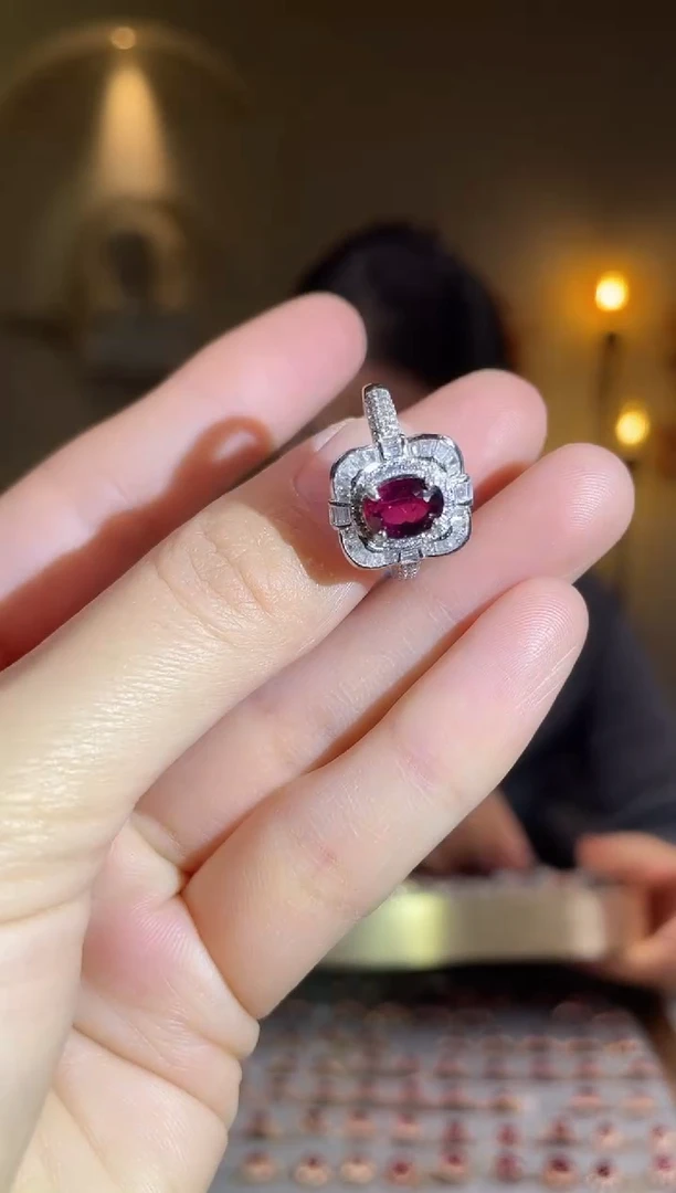 银S925镶嵌手饰碧玺手饰