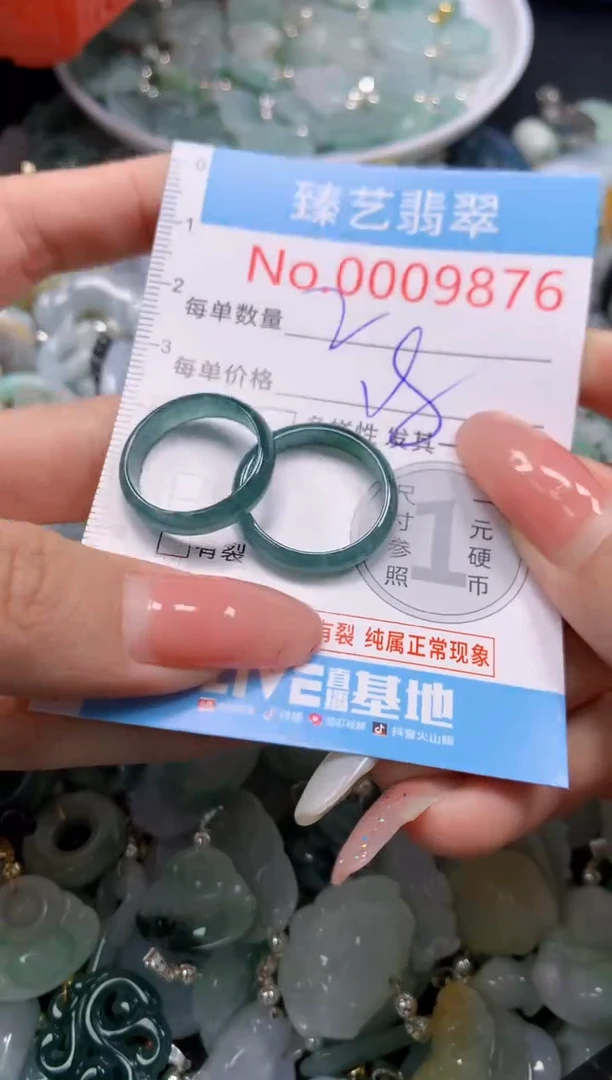 翡翠未镶嵌吊坠(不含链)9876