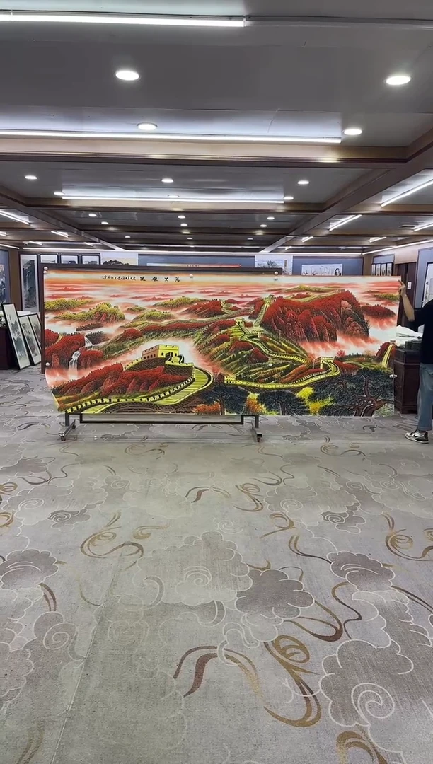 绘画Y-王红兵-大丈二-山水画