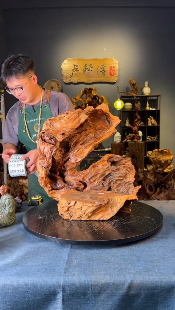 木卢师傅根艺作品（不包含人物摆件）