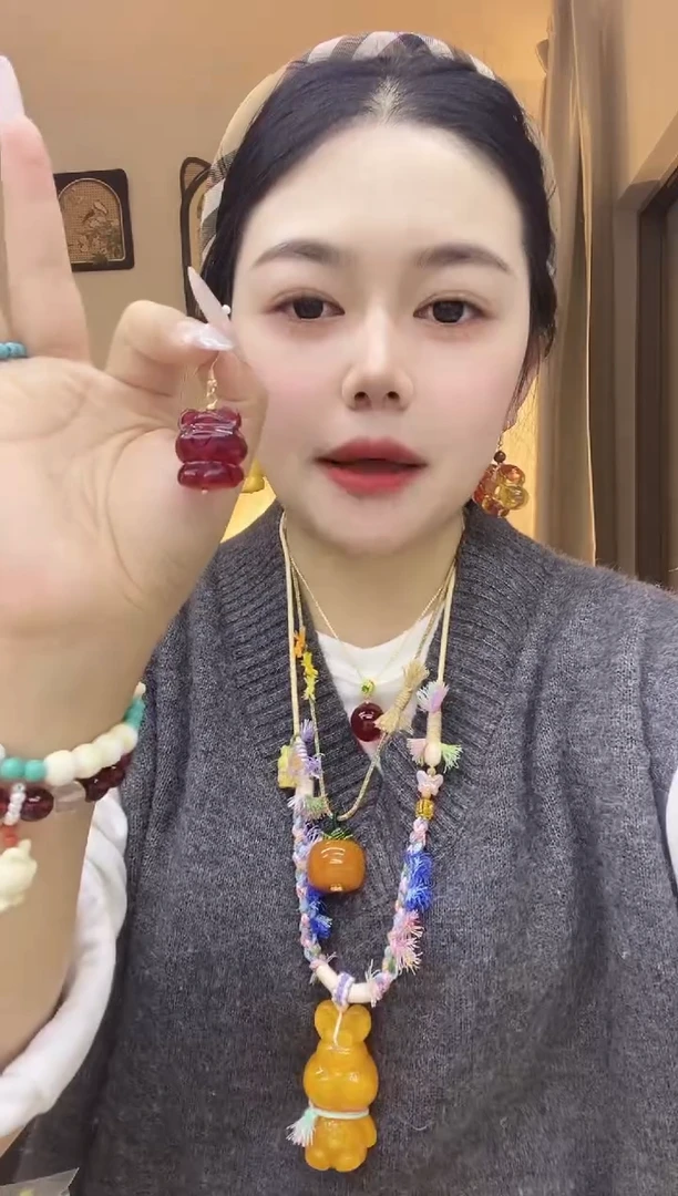 无合金熊北北时尚穿搭饰品