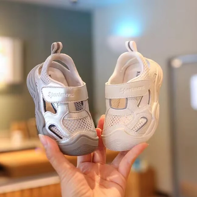 男童防滑透气学步鞋机能鞋男宝软底鞋子小童防滑女宝宝运动鞋凉鞋