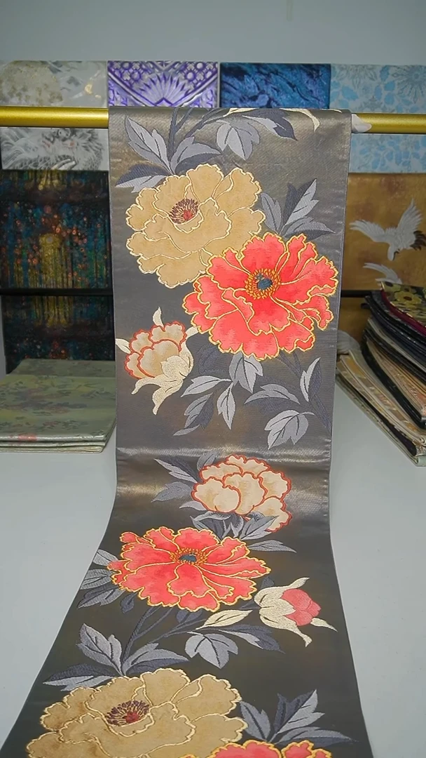 织绣织锦17花卉。