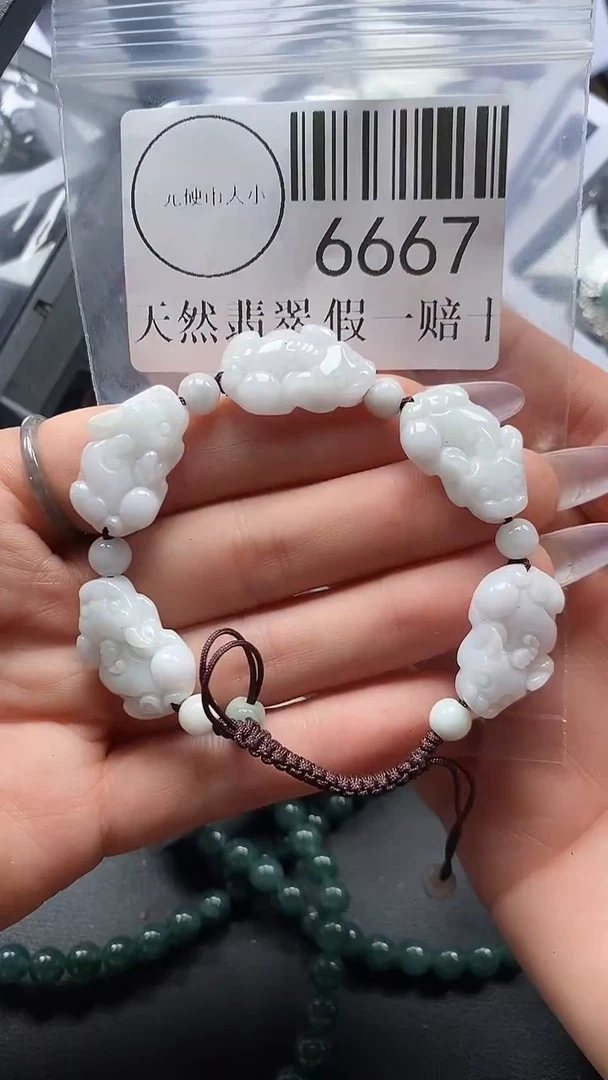 吊坠(不含链)未镶嵌翡翠6667