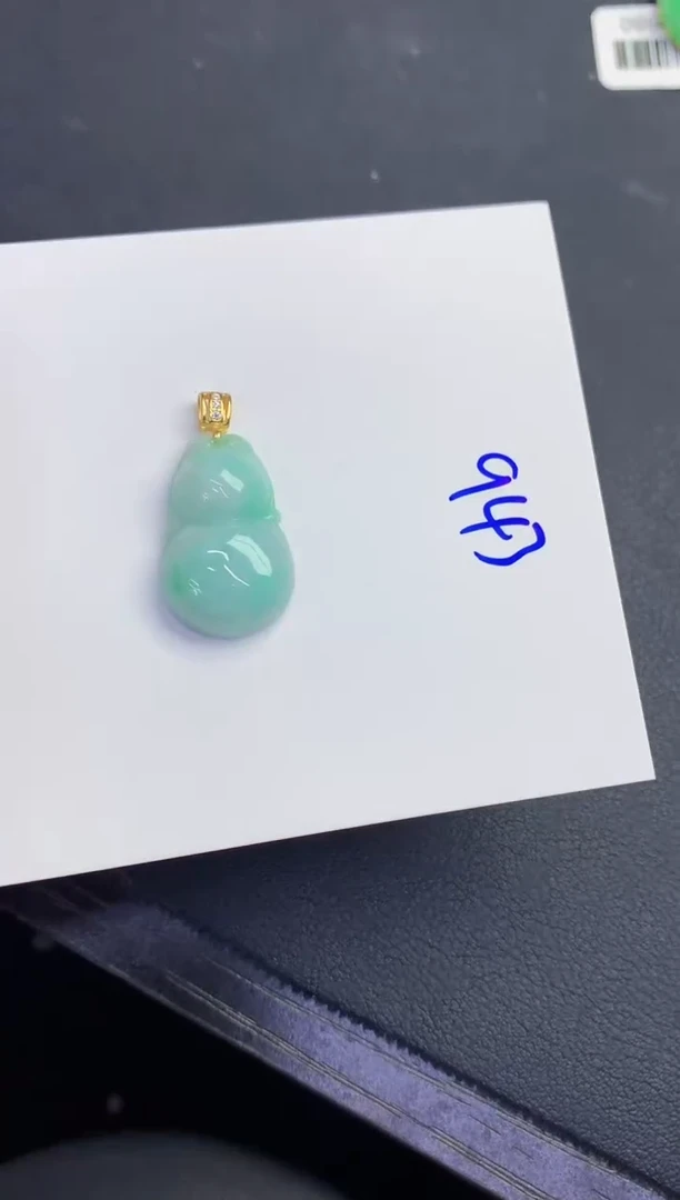 颈饰未镶嵌翡翠缅甸天然翡翠A货