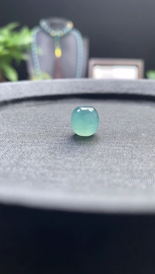 未镶嵌手链翡翠散珠卡10mm左右老型珠