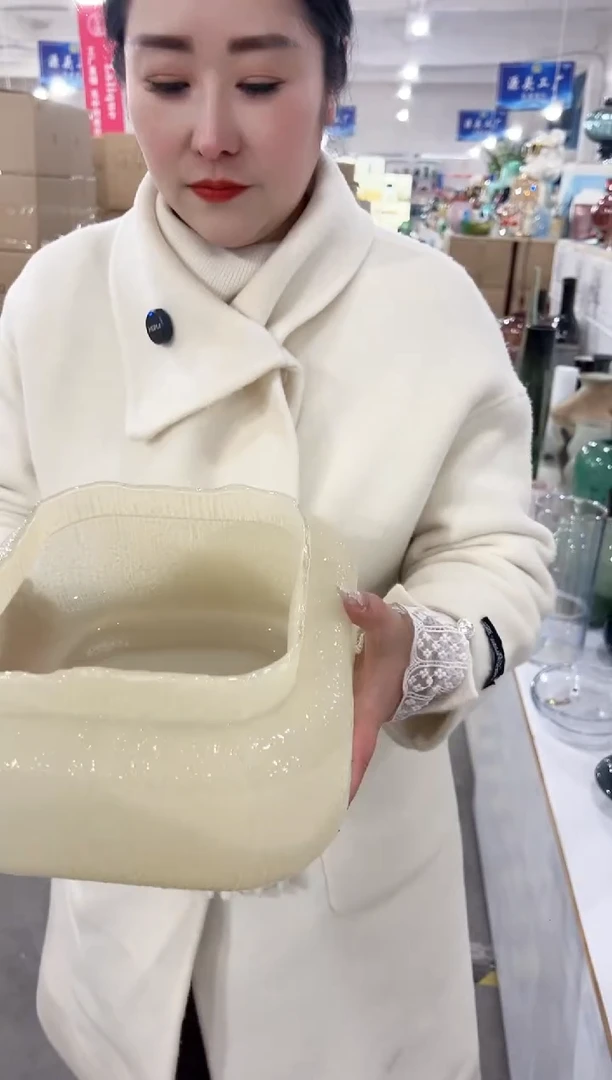 【闪购商品】玻璃花伴你花瓶微瑕-NR58X