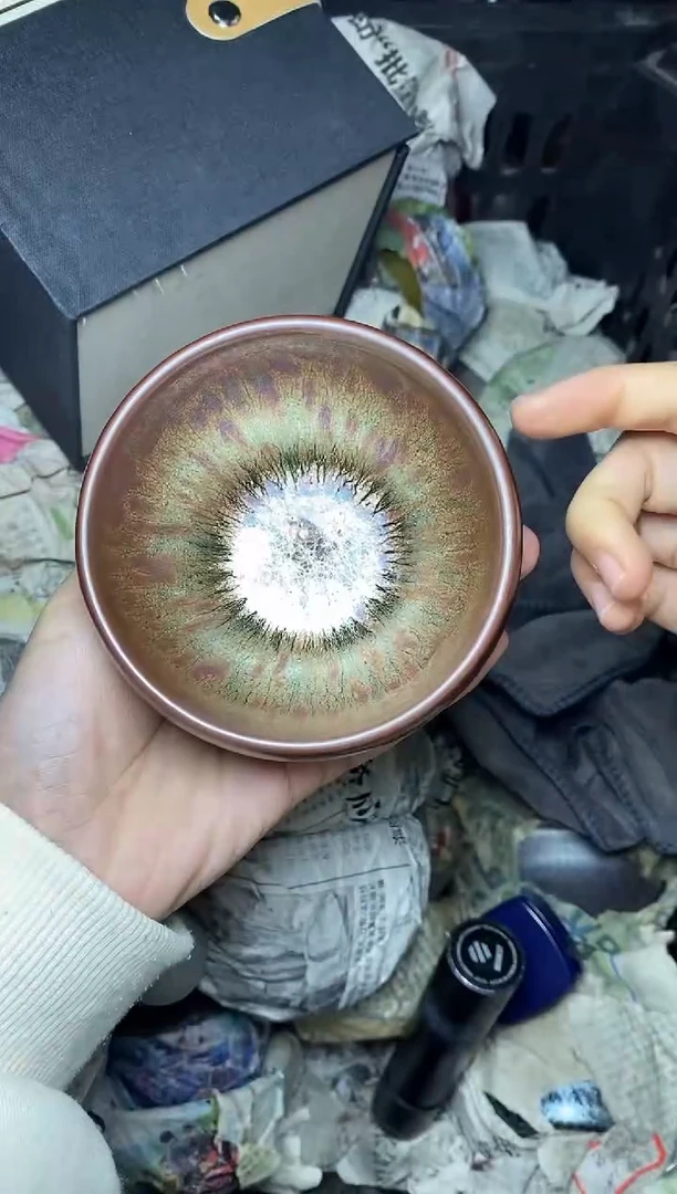 茶盏金丝万缕 盏三疯建盏茶器